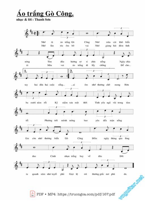 Áo trắng Gò Công