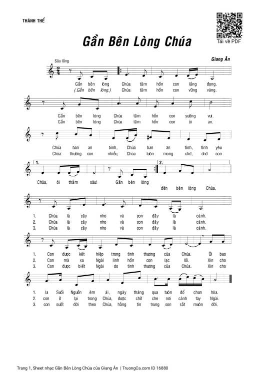 Gần Bên Lòng Chúa