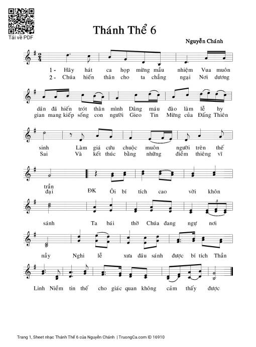 Thánh Thể 6 - Nguyễn Chánh