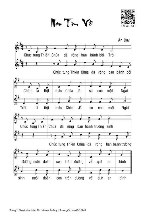 Mau Tìm Về - Ân Duy