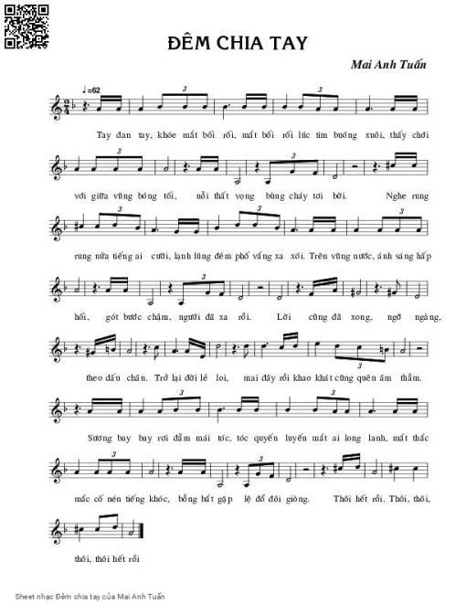 Đêm chia tay - Mai Anh Tuấn