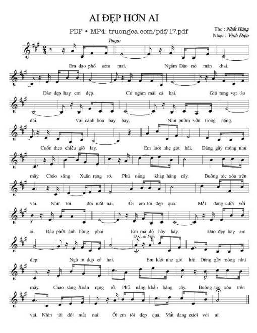 Ai đẹp hơn ai - Vĩnh Điện