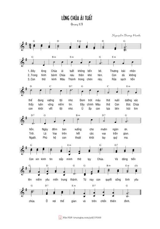 Lòng Chúa ái Tuất