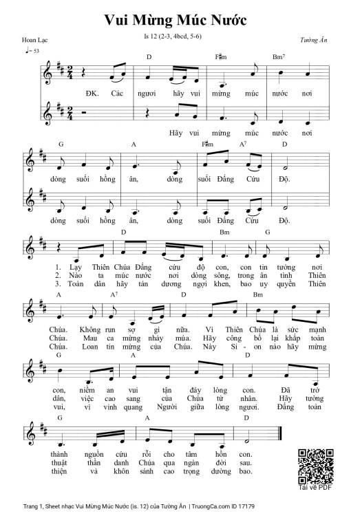 Vui Mừng Múc Nước (is. 12)