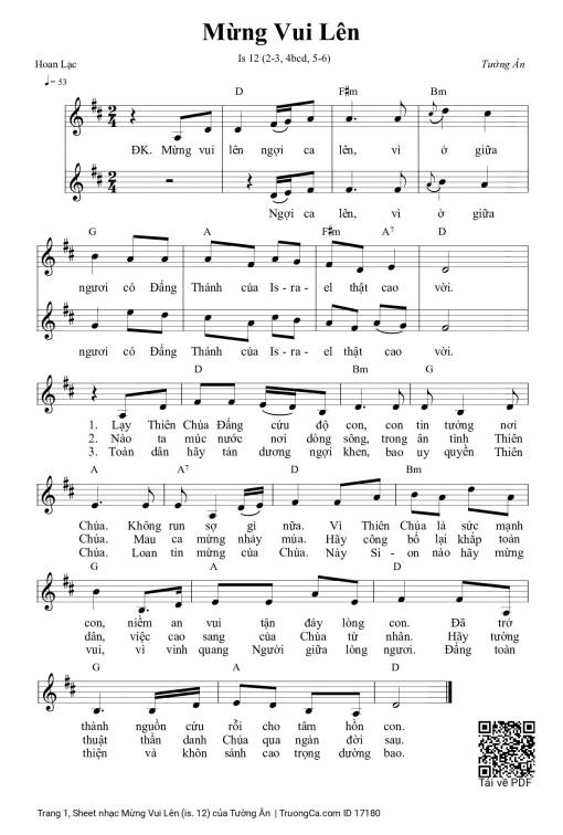 Mừng Vui Lên (is. 12)