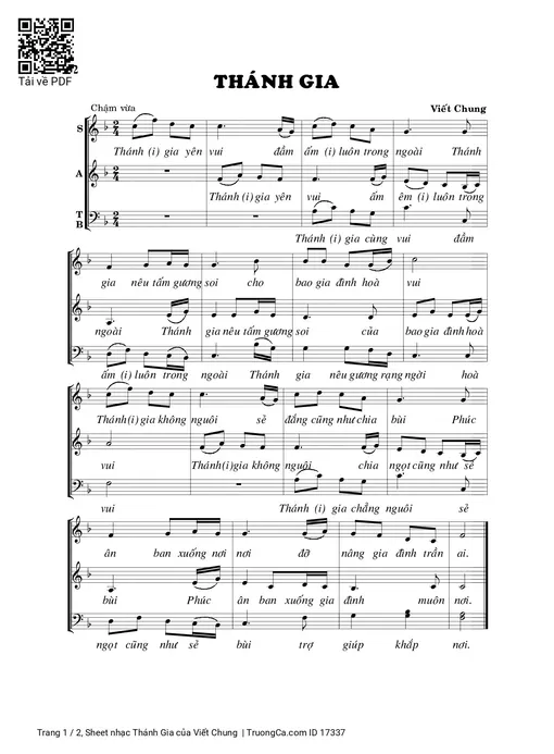 Thánh Gia - Viết Chung