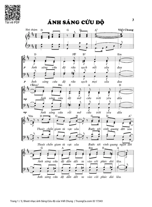 ánh Sáng Cứu độ