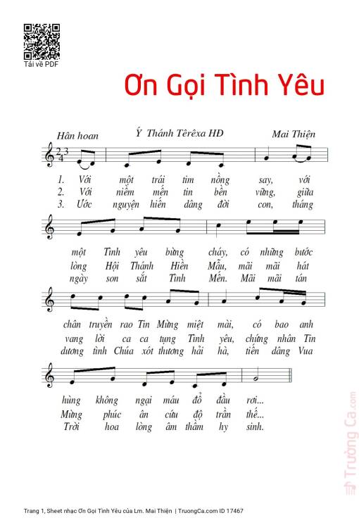 Ơn Gọi Tình Yêu