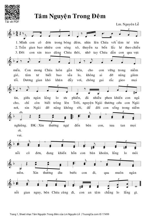 Tâm Nguyện Trong đêm
