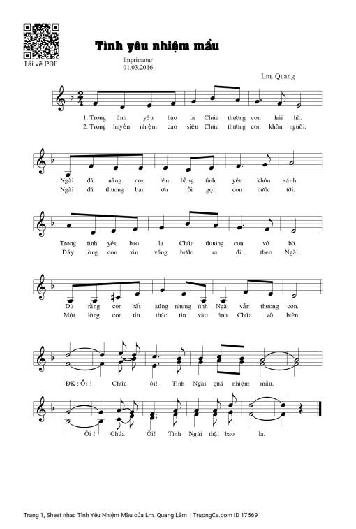 Tình Yêu Nhiệm Mầu