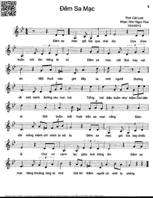 Đêm sa mạc - Như Ngọc Hoa