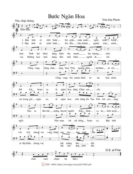 Bước Ngàn Hoa - Trần Đại Phước