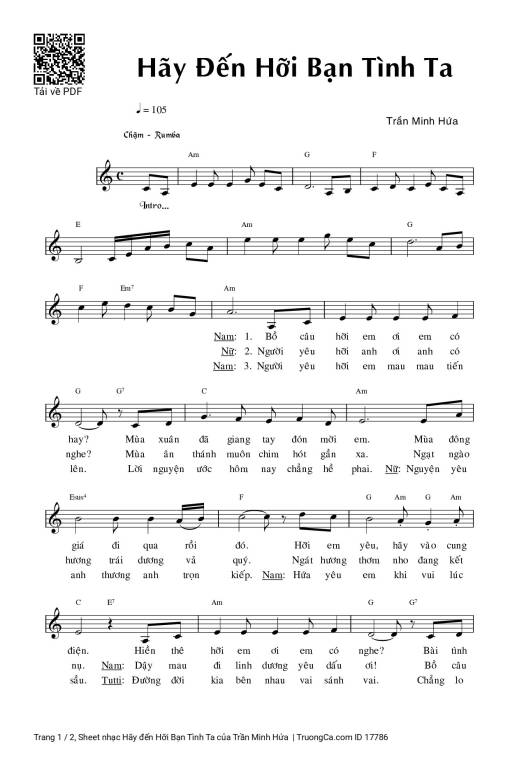 Hãy đến Hỡi Bạn Tình Ta