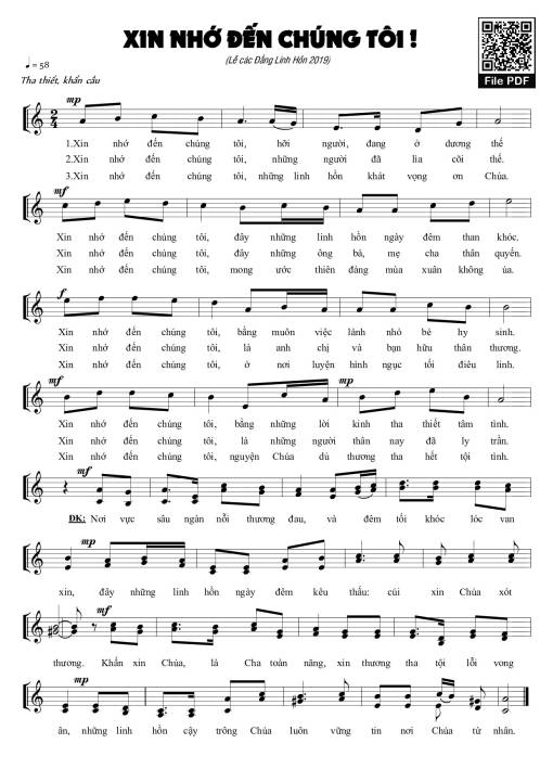 Xin Nhớ đến Chúng Tôi