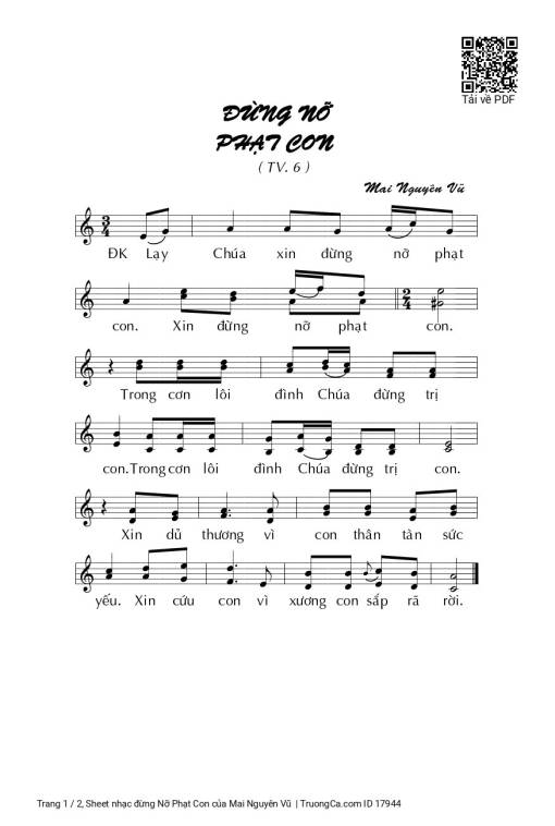 đừng Nỡ Phạt Con