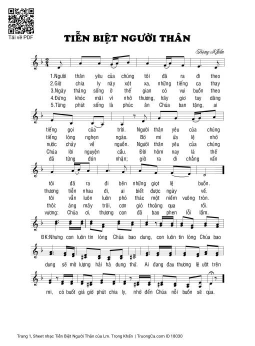 Tiễn Biệt Người Thân