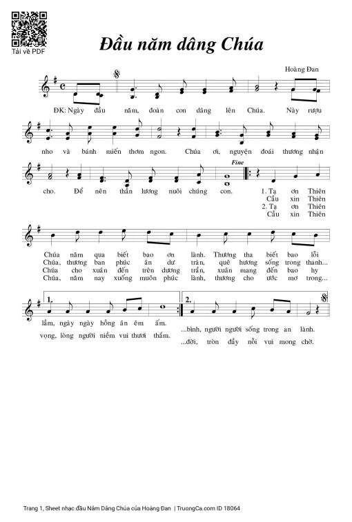 đầu Năm Dâng Chúa