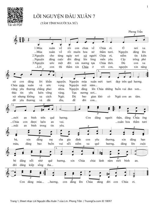 Lời Nguyện đầu Xuân 7