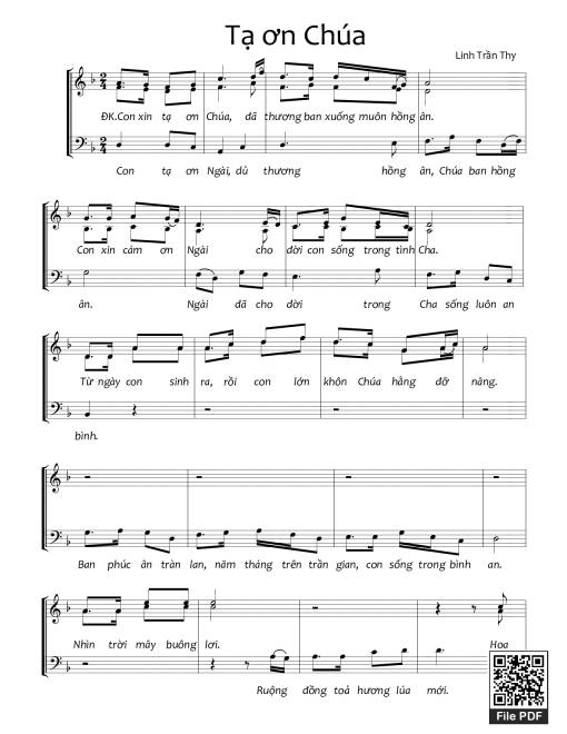 Tạ ơn Chúa - Linh Trần Thy