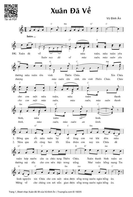 Xuân đã Về - Vũ Đình Ân