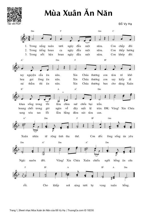 Mùa Xuân ăn Năn - Đỗ Vy Hạ