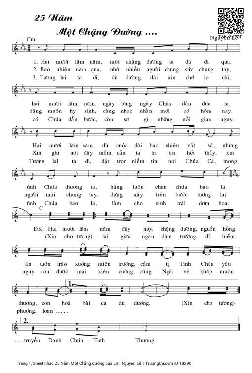 25 Năm Một Chặng đường