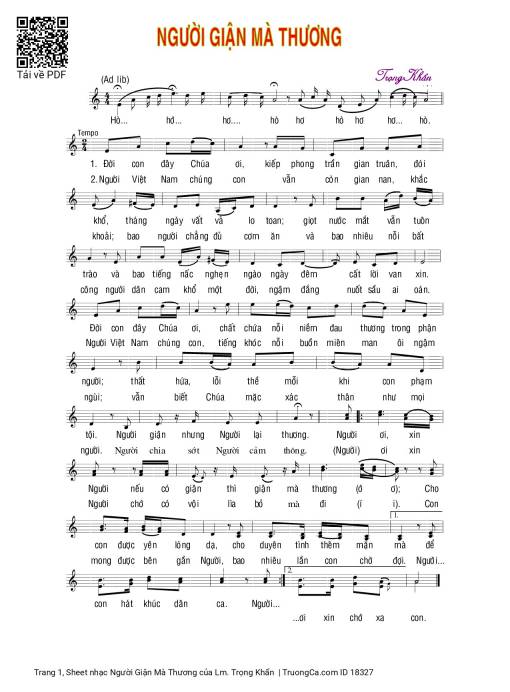 Người Giận Mà Thương