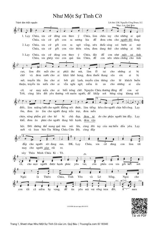 Như Một Sự Tình Cờ