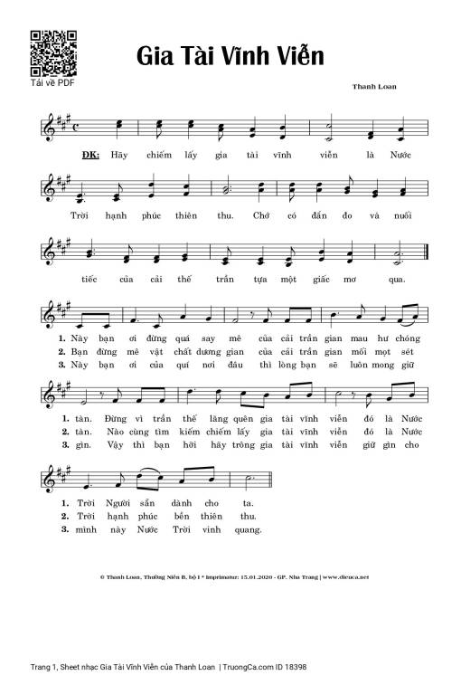 Gia Tài Vĩnh Viễn