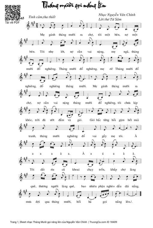 Tháng Mười gọi nắng lên