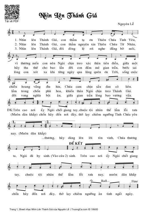 Nhìn Lên Thánh Giá