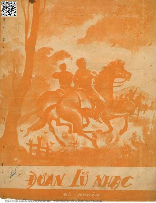 Sheet nhạc PDF bài Đoàn lữ nhạc