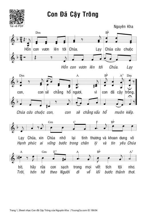 Con đã Cậy Trông