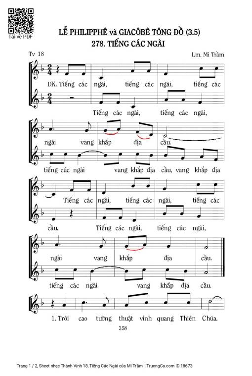 Thánh Vịnh 18, Tiếng Các Ngài