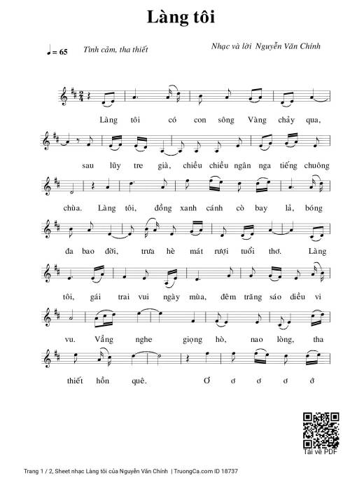 Làng tôi - Nguyễn Văn Chính