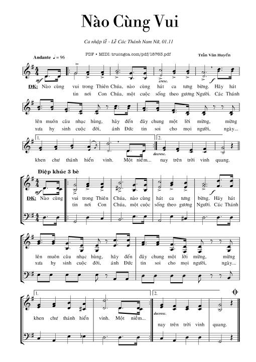 Nào Cùng Vui - Trần Văn Huyến