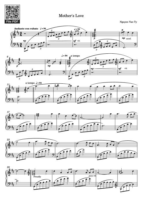 Mẹ Yêu Con Piano