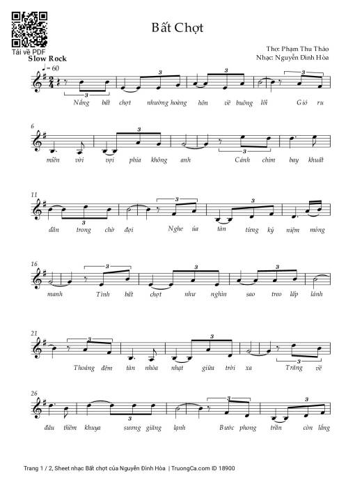 Bất chợt - Nguyễn Đình Hòa