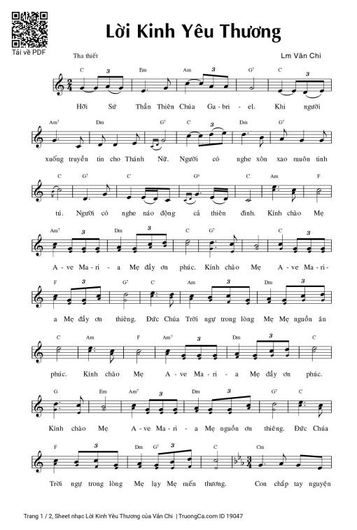 Lời Kinh Yêu Thương