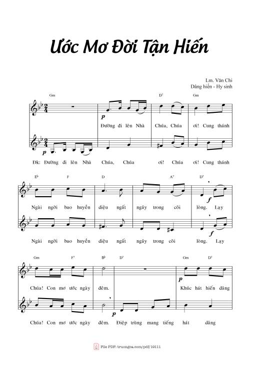 Ước Mơ đời Tận Hiến