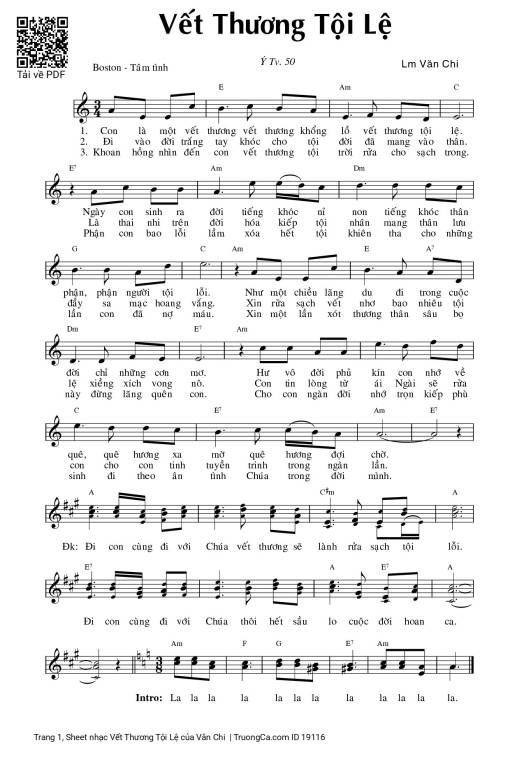 Vết Thương Tội Lệ