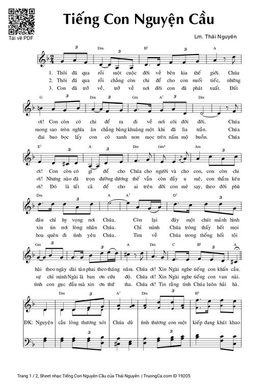 Tiếng Con Nguyện Cầu