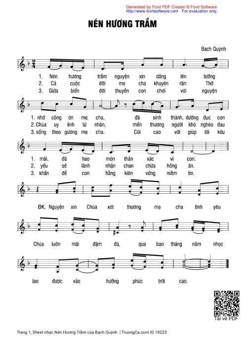 Nén Hương Trầm - Bạch Quỳnh