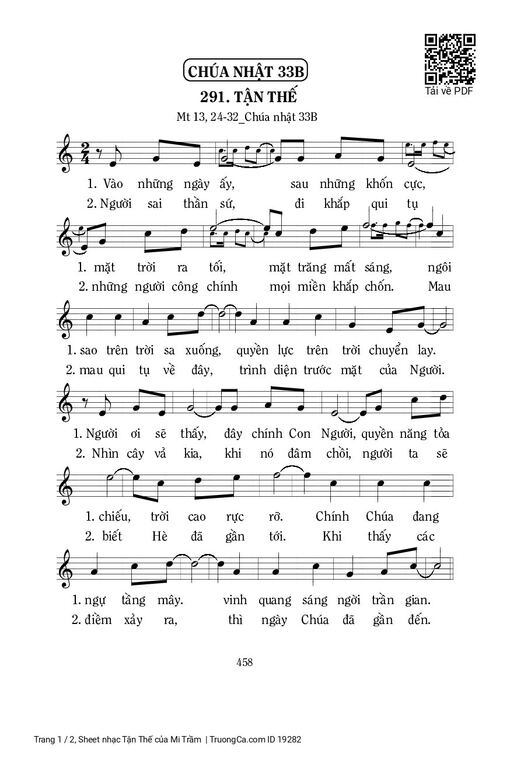 Tận Thế - Mi Trầm