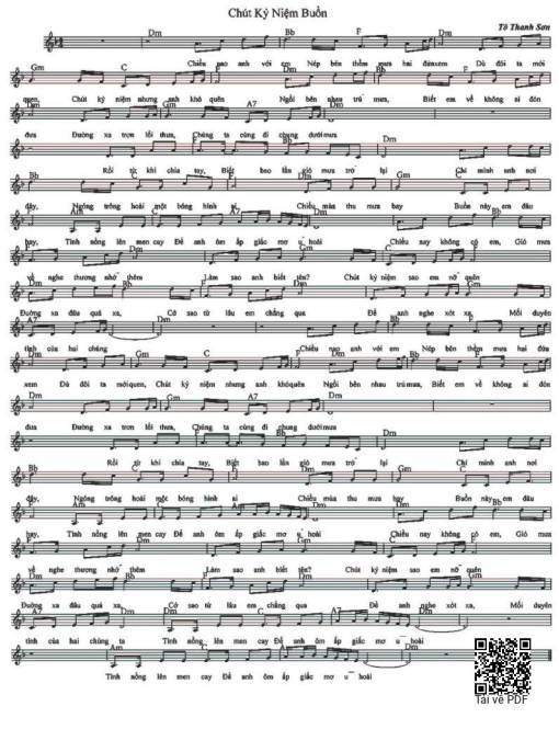 Chút Kỷ Niệm Buồn