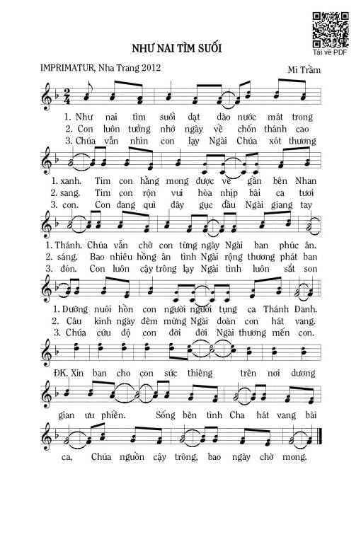 Như Nai Tìm Suối