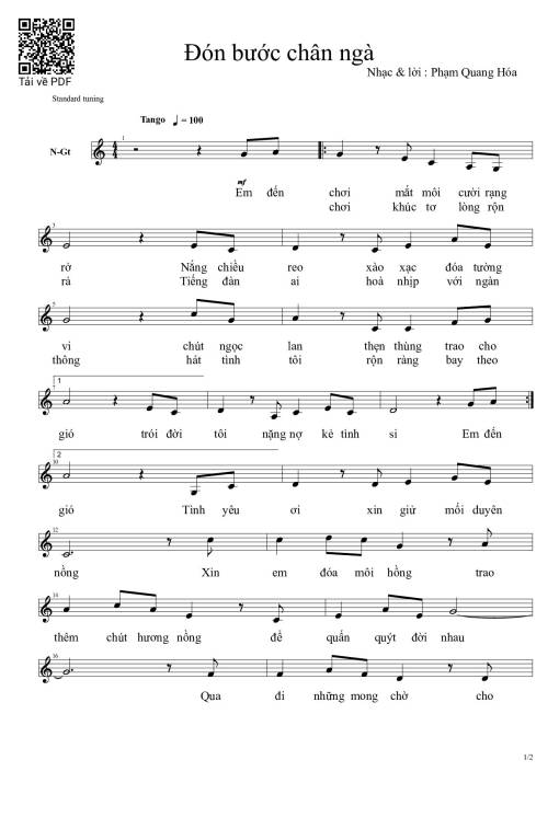 Đón bước chân ngà