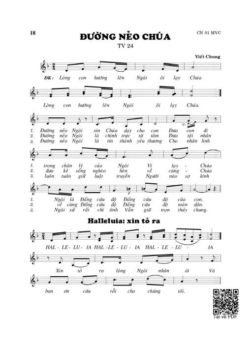 Thánh Vịnh 24, Đường Nẻo Chúa