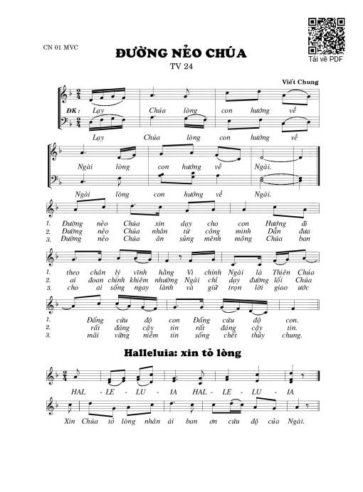 Thánh Vịnh 24, Đường Nẻo Chúa -2