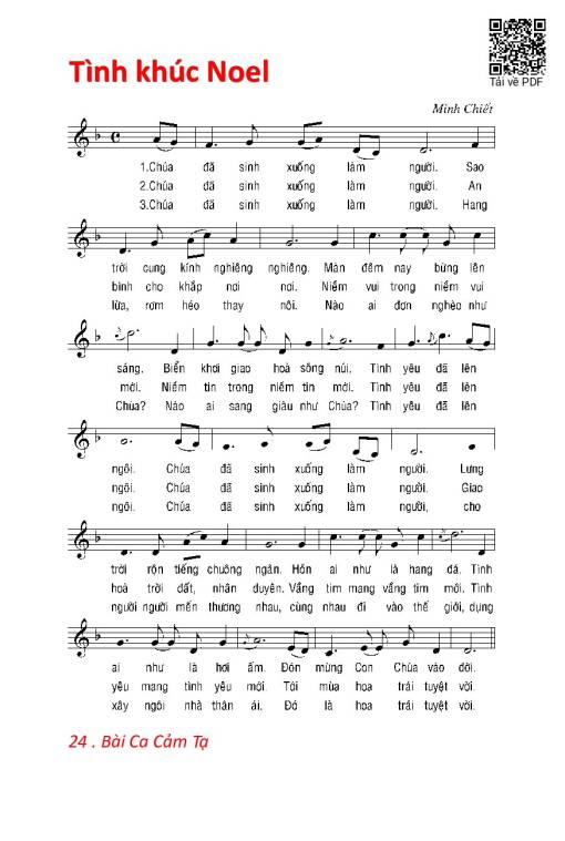 Tình Khúc Noel - Minh Chiết